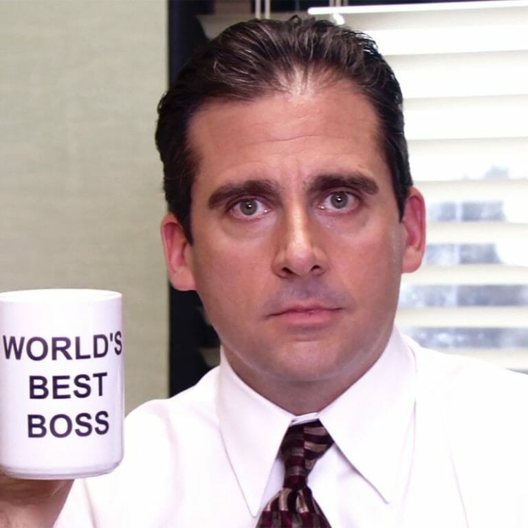 Michael Scott World's Best Boss mug screenshot