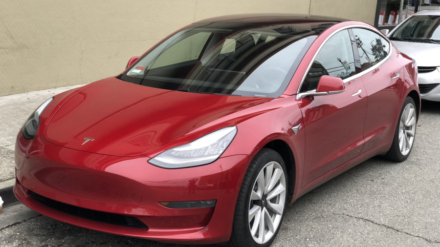 Red Tesla